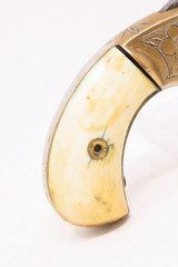 ENGRAVED Antique MARLIN XX Standard Model 1873 .22 Cal. RF POCKET REVOLVER
SCARCE “Suicide Special” Revolver in .22 Rimfire - 16 of 18