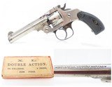 SMITH & WESSON .32 Caliber 4th Model DOUBLE ACTION Top Break C&R REVOLVERTurn of the Century Revolver w/HOPKINS & ALLEN BOX - 1 of 24