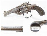 Antique SMITH & WESSON 2nd Model .38 Cal. Double Action TOP BREAK RevolverClassic Self Defense Revolver with Hard Rubber Grips! - 1 of 19