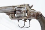 Antique SMITH & WESSON 2nd Model .38 Cal. Double Action TOP BREAK RevolverClassic Self Defense Revolver with Hard Rubber Grips! - 4 of 19