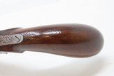 EUROPEAN Antique ENGRAVED Boxlock .48 Caliber PERCUSSION POCKET PistolMid-1800s Self Defense Pistol - 7 of 16