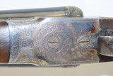 Engraved AUGUSTE FRANCOTTE Double Barrel 12 Gauge HAMMERLESS Shotgun C&R
VON LENGERKE & ANTOINE Marked GANGSTER? Shotgun - 8 of 21