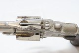 Antique SMITH & WESSON 2nd Model .38 S&W Safety Hammerless “LEMON SQUEEZER” 5-Shot S&W Top Break Revolver with NICKEL FINISH - 7 of 18