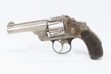 Antique SMITH & WESSON 2nd Model .38 S&W Safety Hammerless “LEMON SQUEEZER” 5-Shot S&W Top Break Revolver with NICKEL FINISH - 2 of 18