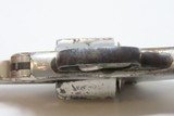 Antique SMITH & WESSON 2nd Model .38 S&W Safety Hammerless “LEMON SQUEEZER” 5-Shot S&W Top Break Revolver with NICKEL FINISH - 13 of 18