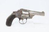 Antique SMITH & WESSON 2nd Model .38 S&W Safety Hammerless “LEMON SQUEEZER” 5-Shot S&W Top Break Revolver with NICKEL FINISH - 15 of 18