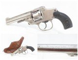 Antique SPENCER SAFETY HAMMERLESS .32 S&W Caliber Double Action REVOLVER< 2,000 Produced by OTIS A. SMITH with HOLSTER - 1 of 18