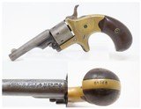 Antique COLT “Open Top” SPUR TRIGGER .22 Caliber RIMFIRE Pocket REVOLVERColt’s Answer to Smith & Wesson’s No. 1 Revolver