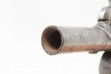 LIEGE PROOFED Antique ENGRAVED Boxlock .44 Caliber PERCUSSION POCKET Pistol Liege Proofed Mid-1800s Self Defense Pistol - 11 of 19