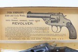 Factory Boxed HARRINGTON & RICHARDSON Safety Hammer DOUBLE ACTION RevolverEarly 20th Century Blued H&R .38 S&W Revolver - 3 of 21