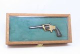 GLASS CASED Antique MERWIN & BRAY Front Loading EAGLE ARMS Company Revolver .30 Caliber CUP-FIRE (Teat-Fire) CIVIL WAR Sidearm - 2 of 19