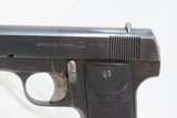 WORLD WAR I Era Spanish RUBY Style .32 ACP Cal. SEMI-AUTOMATIC Pistol C&R7.65x17mm Browning with LEATHER HOLSTER - 5 of 18