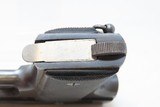 WORLD WAR I Era Spanish RUBY Style .32 ACP Cal. SEMI-AUTOMATIC Pistol C&R7.65x17mm Browning with LEATHER HOLSTER - 13 of 18