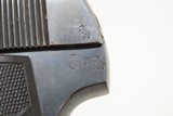 WORLD WAR I Era Spanish RUBY Style .32 ACP Cal. SEMI-AUTOMATIC Pistol C&R7.65x17mm Browning with LEATHER HOLSTER - 7 of 18