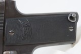 WORLD WAR I Era Spanish RUBY Style .32 ACP Cal. SEMI-AUTOMATIC Pistol C&R7.65x17mm Browning with LEATHER HOLSTER - 4 of 18