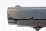 WORLD WAR I Era Spanish RUBY Style .32 ACP Cal. SEMI-AUTOMATIC Pistol C&R7.65x17mm Browning with LEATHER HOLSTER - 6 of 18