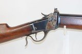 US MILITARY Winchester Model 1885 Low Wall WINDER Training C&R Musket-Rifle Scarce Example w/ US Ordnance Flaming Bomb Marks - 4 of 21