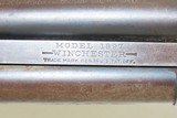 Nice WINCHESTER Model 1897 SLIDE ACTION 12 Gauge Exposed Hammer C&R Shotgun Roaring Twenties Era Takedown Pump Shotgun! - 6 of 22