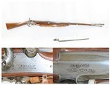 EXTREMELY RARE Antique HENRY E. LEMAN Lancaster Percussion RIFLED MUSKETDocumented CIVIL WAR Era made in LANCASTER, PA!