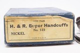 HARRINGTON & RICHARDSON “POLICE” Set Top Break .32 S&W C&R REVOLVER
Early 1900s Sidearm w/ Handcuffs, Badge, & Nightstick! - 3 of 25