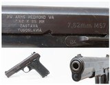 Yugoslavian ZASTAVA Model 57 7.62x25mm TOKAREV Semi-Automatic Pistol C&R
Yugoslavian MILITARY PATTERN Semi-Auto Pistol - 1 of 20