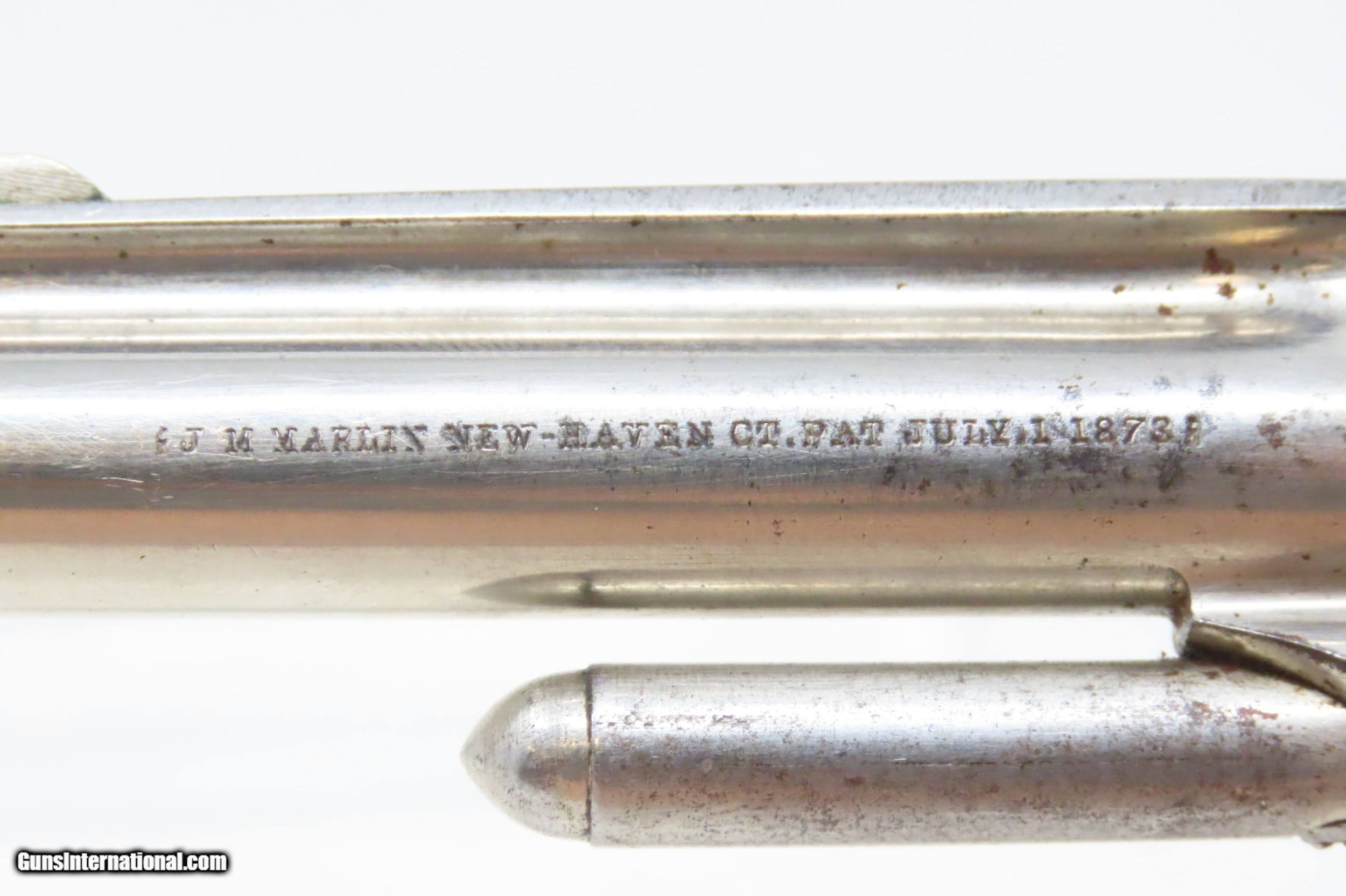 VERY NICE Antique MARLIN XXX Standard 1872 .30 Caliber RF POCKET