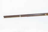 Antique KENTUCKY LONG RIFLE .32 Caliber PERCUSSION Half Stock Striped Maple Octagonal Barrel American Rifle - 15 of 17