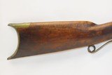 Antique .50 Caliber LONG RIFLE with REMINGTON BARREL Percussion Half-Stock
HUNTING & FRONTIER RIFLE - 3 of 17