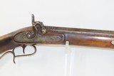 Antique .50 Caliber LONG RIFLE with REMINGTON BARREL Percussion Half-Stock
HUNTING & FRONTIER RIFLE - 4 of 17