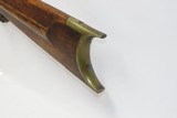 Antique .50 Caliber LONG RIFLE with REMINGTON BARREL Percussion Half-Stock
HUNTING & FRONTIER RIFLE - 17 of 17