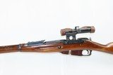 WORLD WAR II Soviet IZHEVSK Model 91/30 Mosin-Nagant SNIPER PU Type Rifle1943 mfr. SNIPER RIFLE with SCOPE C&R - 18 of 21