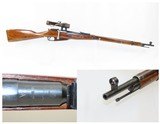 WORLD WAR II Soviet IZHEVSK Model 91/30 Mosin-Nagant SNIPER PU Type Rifle1943 mfr. SNIPER RIFLE with SCOPE C&R - 1 of 21