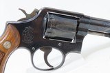 SMITH & WESSON Model 10-6 Double Action .38 SPECIAL Caliber Modern Revolver Nice Blued Finish Revolver w/ WALNUT GRIP - 19 of 20