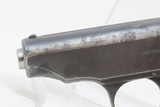 Post-WW I Deutsche Werke ORTGIES 6.35x16mm Hammerless SEMI-AUTO Pistol C&R
Type Pistol Given to EVA BRAUN by the Führer - 5 of 19