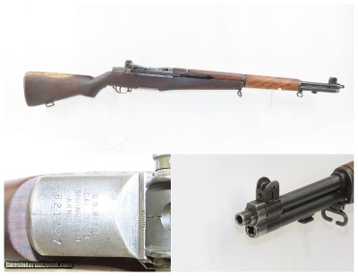 KOREAN WAR Era SPRINGFIELD U.S. M1 GARAND .30-06 Cal. Infantry Rifle C&R
