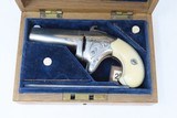 CASED & FACTORY ENGRAVED Antique COLT Second Model .41 Caliber Deringer
BRITISH PROOFED w/SCROLL ENGRAVING from the FACTORY - 4 of 20