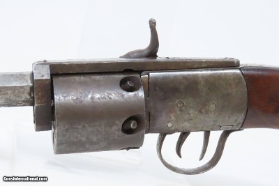 Antique WESSON & LEAVITT MASS. ARMS WARNER Type Revolver Massachusetts Ames Possible Proof of Concept Revolver - Image 15 of 16