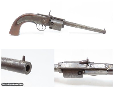 Antique WESSON & LEAVITT MASS. ARMS WARNER Type Revolver Massachusetts Ames Possible Proof of Concept Revolver