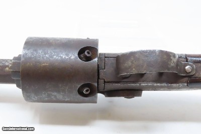 Antique WESSON & LEAVITT MASS. ARMS WARNER Type Revolver Massachusetts Ames Possible Proof of Concept Revolver - Image 11 of 16