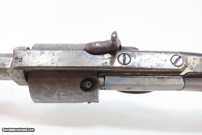 Antique WESSON & LEAVITT MASS. ARMS WARNER Type Revolver Massachusetts Ames Possible Proof of Concept Revolver - Image 8 of 16