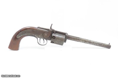 Antique WESSON & LEAVITT MASS. ARMS WARNER Type Revolver Massachusetts Ames Possible Proof of Concept Revolver - Image 2 of 16