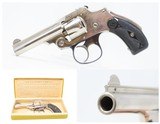 SMITH & WESSON 1st Model .32 Caliber Safety Hammerless C&R “LEMON SQUEEZER” 6-Shot Revolver Conceal Carry with FACTORY BOX