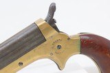 CIVIL WAR Era Antique C. SHARPS Model 1A .22 Cal. Rimfire PEPPERBOX Pistol
WILD WEST/RIVERBOAT GAMBLER Pocket Revolver - 4 of 17