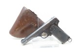 FABRIQUE NATIONALE Model 1922 7.65mm BELGIAN Semi-Automatic Pistol C&R
Belgian Made MILITARY/POLICE Pistol w/Leather Holster - 2 of 21
