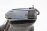 FABRIQUE NATIONALE Model 1922 7.65mm BELGIAN Semi-Automatic Pistol C&R
Belgian Made MILITARY/POLICE Pistol w/Leather Holster - 12 of 21
