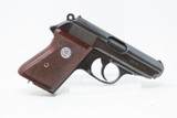 WORLD WAR II Military Proof THIRD REICH German WALTHER Model PPK Pistol C&R Pistol Made Circa 1945 in Zella-Mehlis, Germany - 12 of 15