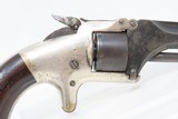 Antique SMITH & WESSON Number 1 FIRST ISSUE 6th Type SPUR TRIGGER Revolver
CIVIL WAR Era POCKET CARRY for the Armed Citizen - 15 of 16