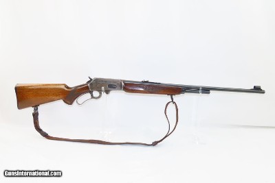 RARE Deluxe MARLIN Model 1936 Lever Action .32 SPECIAL W.S. Rifle C&R c1941 Est. 1 OF 50 w WINCHESTER SLING SWIVELS - Image 16 of 21