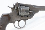 1918 Dated WORLD WAR I Era British WEBLEY & SCOTT Mark VI .45 Revolver C&R
British MILITARY Service Revolver in BOTH WORLD WARS - 20 of 21