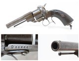 CIVIL WAR Antique LEFAUCHEUX Model 1854 Pinfire UNION ARMY Revolver 1 of 11,833 PURCHASED During the AMERICAN CIVIL WAR - 1 of 19